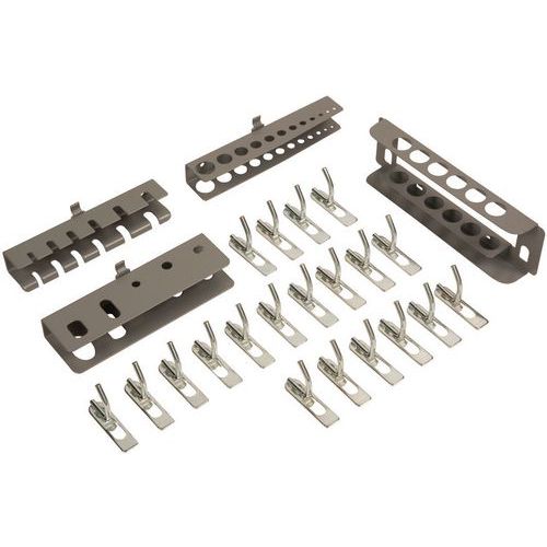 Bahco - Kit Crochets pour Armoire et Panneau 1495 - 24 Pièces - Organisation Efficace