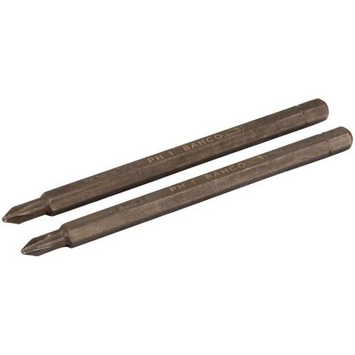 Bahco - Lame Phillips PH2 ERGO 1/4 - 100mm Acier - Pour vis Phillips - Outillage à main