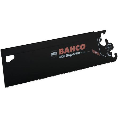 Bahco - Lame de scie à dos Superior 350mm - Pour plastique bois métal - Haute précision