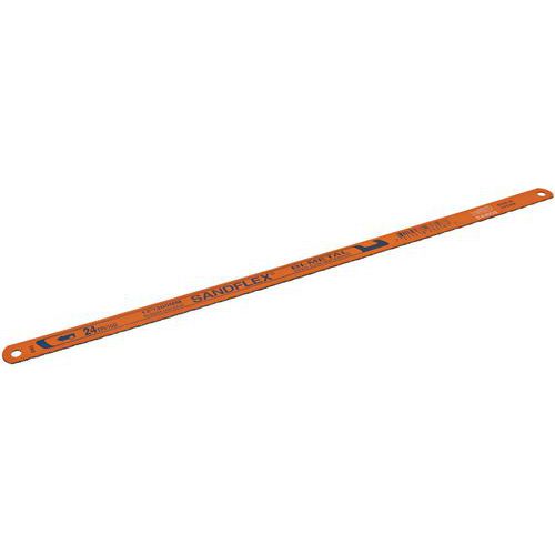 Bahco - Lame scie à métaux Sandflex Bimétal 300mm 24 TPI - Lot de 5 - Coupe Précise et Durable