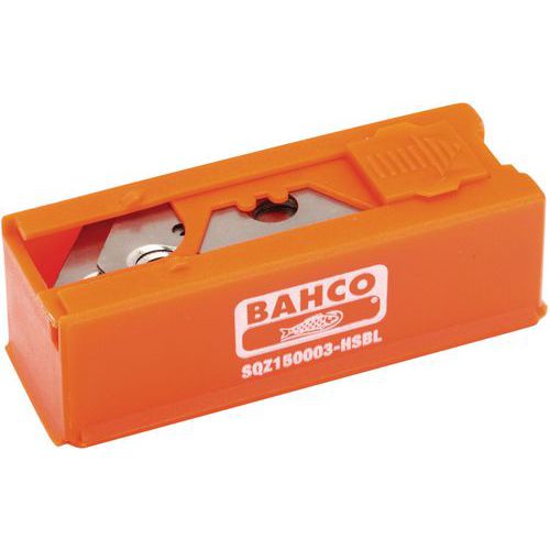 Bahco - Lames trapézoïdales crochet pour cutter SQZ150003 - 12 pièces - 50.5mm x 19mm