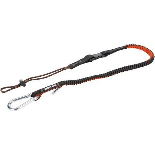 Bahco - Lanière mousqueton non détachable - 1 kg, 1,2m - Acier - Outillage spécialisé