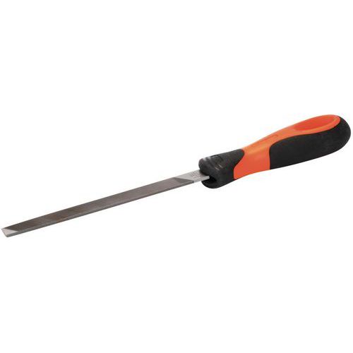 Bahco - Lime plate pointue ERGO 150mm - Bâtarde 2 bords plats - Finition précise