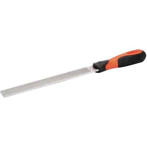 Bahco - Lime Bricolage Bois Métal 200mm - Manche Bimatière - Lame 25mm Épaisseur 4mm