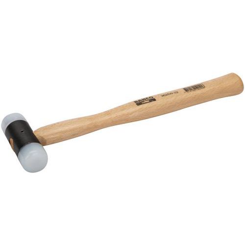 Bahco - Maillet à embout nylon manche bois 1,1 kg - Usage Frappe - Tête 55 mm
