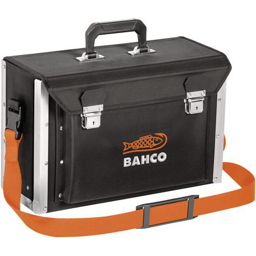 Malette À Outils Cuir Ouverture Avant 440x210x260mm