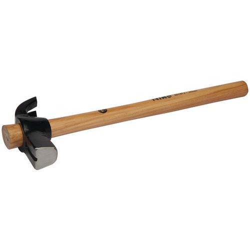 Irimo - Marteau à panne fendue espagnol 550g manche bois - 330mm - Outil professionnel robuste