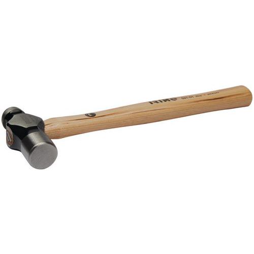 Irimo - Marteau à panne ronde 450g manche bois - 318mm - Outil professionnel et durable