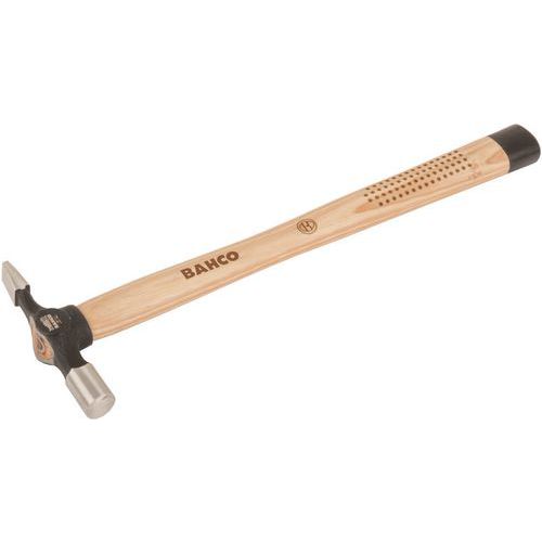 Bahco - Marteau à panne travers manche hickory 100 g - 325 mm - Outil professionnel et durable