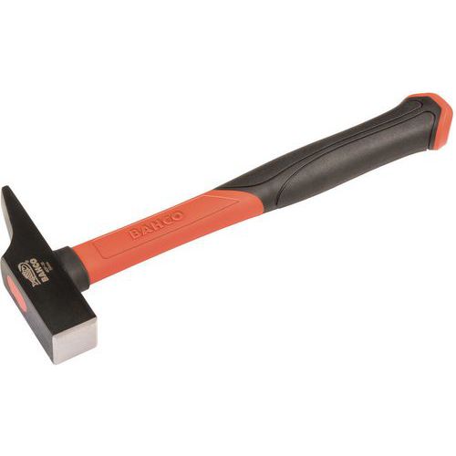 Bahco - Marteau menuisier manche fibre de verre 400g - 300mm - Robuste et durable