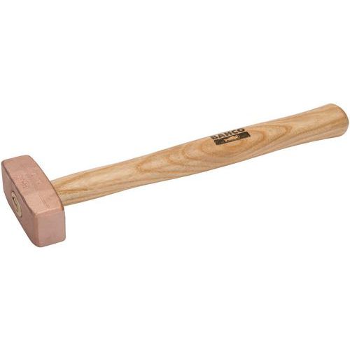 Bahco - Massette Cuivre Souple 1,5 kg - Usage Frappe - Tête 120 mm - Longueur 360 mm