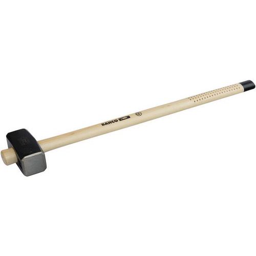 Bahco - Massette tête carrée manche hickory 6 kg - Usage Frappe - Longueur 900 mm