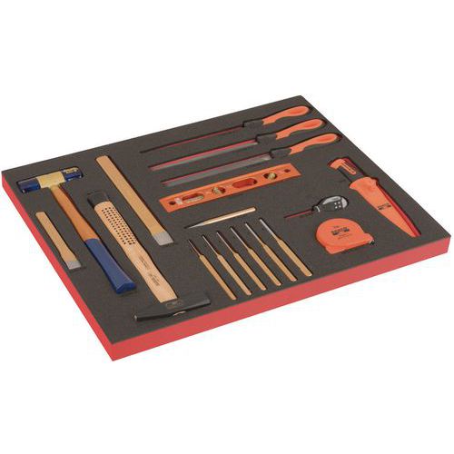 Module 3/3 marquage laser Tournevis ERGO 18 pièces - Bahco