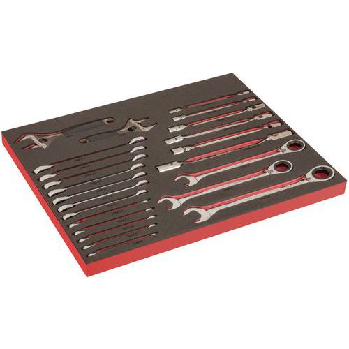 Module mousse Fit&Go 3/3 23 pièces - Bahco