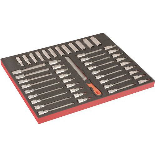 Module mousse Fit&Go 3/3 49 pièces - Bahco
