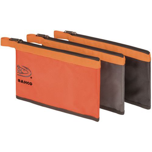 Pack 3 pochettes rangement 145mm - Bahco