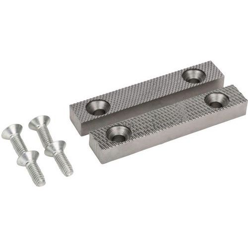 Irimo - Mors de rechange pour étau - 80x15 mm - Haute résistance pour établi