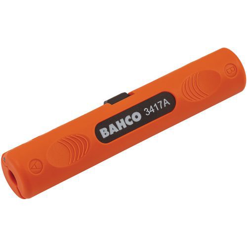 Bahco - Pince à dénuder câbles coaxiaux - 4,8mm-7,5mm - Usage Dégainage/Dénudage - Outillage spécialisé