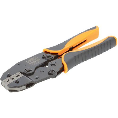 Bahco - Pince à sertir à cliquet pour connecteurs tubulaires - 6 AWG-16 AWG - Outillage spécialisé