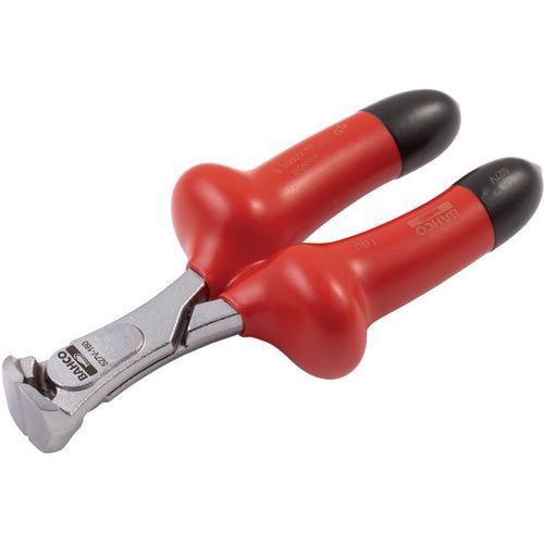 Bahco - Pince coupante bout isolée VDE 160mm - Acier chromé - Isolation 1000V - Coupe précise