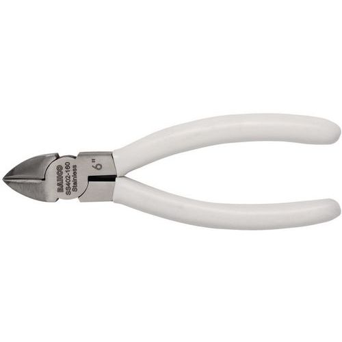 Pince coupante diagonale acier inoxydable gainée PVC - Bahco