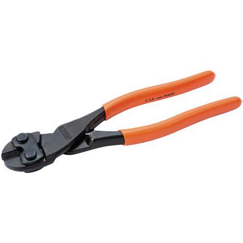 Bahco - Pince coupante de précision centrale gainée 205mm - Acier phosphaté - Coupe 3.8mm - Outillage professionnel