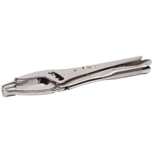 Irimo - Pince étau à becs longs 255mm - 4 positions - Serrage précis - Chrome
