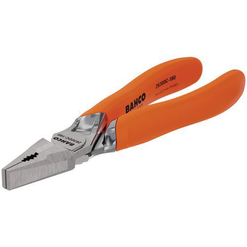 Bahco - Pince Mixte Renforcée Chromée 180mm - Outillage à Main Durable et Précis