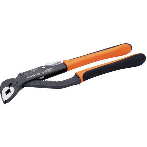 Bahco - Pince multiprise ERGO 250mm - Poignée bimatière phosphatée - 11 positions - Serrage professionnel
