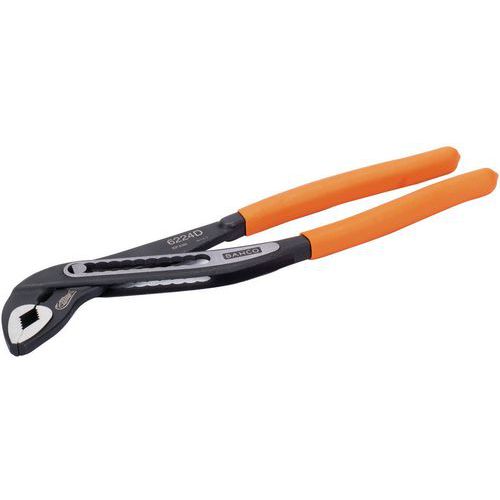 Bahco - Pince multiprise poignée PVC 200mm - 10 positions - Serrage précis et durable