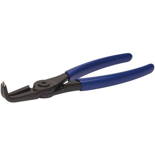 Irimo - Pince Circlips Intérieurs Bec Coudé 19-60mm - 165mm - Usage Serrage NF E73-130