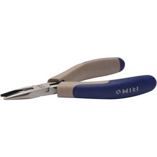 Irimo - Pince de précision à becs demi-ronds 125mm - Serrage - Outillage à main
