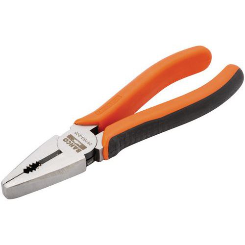 Bahco - Pince Universelle Bimatière 160mm - Acier ISO 5746 - Serrage Précis