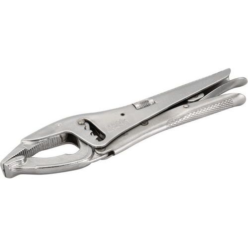 Bahco - Pince-étau à crémaillère mâchoires longues - 255mm - Acier - Serrage précis