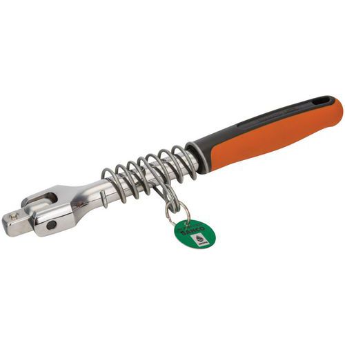 Bahco - Poignée articulée 1/2 ressort sécurité 256mm - Outillage à main - ISO 3315