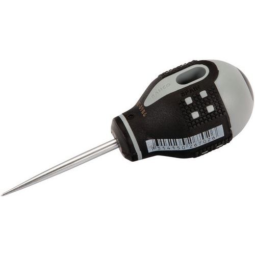 Bahco - Poinçon ERGO Acier 6x50mm - Poignée Caoutchouc - Outillage à Main Précis
