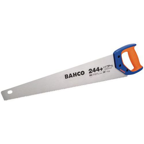 Bahco - Scie égoïne coupe bois 550mm - Lame 550mm 7.8 dents/pouce - Usage coupe bois intermédiaire à épais