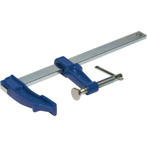 Irimo - Serre-joints pour marqueterie F - 150x70mm - Serrage chromé 150mm - Usage professionnel
