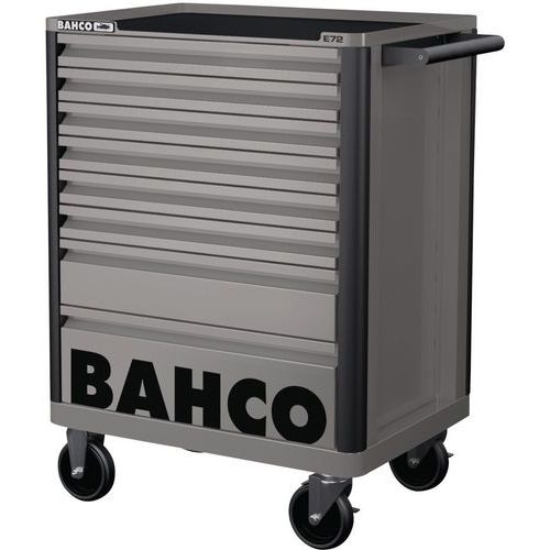 Bahco - Servante Storage HUB E72 26 - 8 Tiroirs Gris 693x510x955mm - Charge Max 75.4kg - Rangement Outils Professionnel