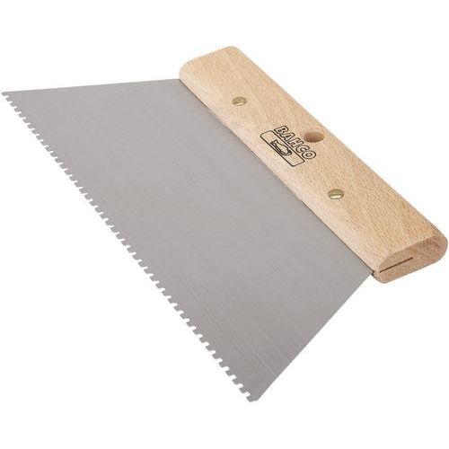 Bahco - Spatule à encoller denture carrée 130x120mm - Outillage à main spécialisé