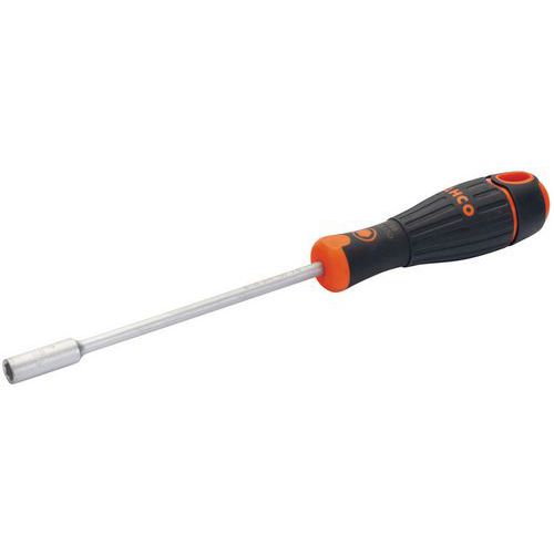 Bahco - Tournevis 6 pans BahcoFit 10x150mm - Manche bimatière confortable - Acier résistant