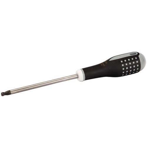Bahco - Tournevis 6 pans ERGO - Manche Caoutchouc 8x150mm - Acier Haute Résistance