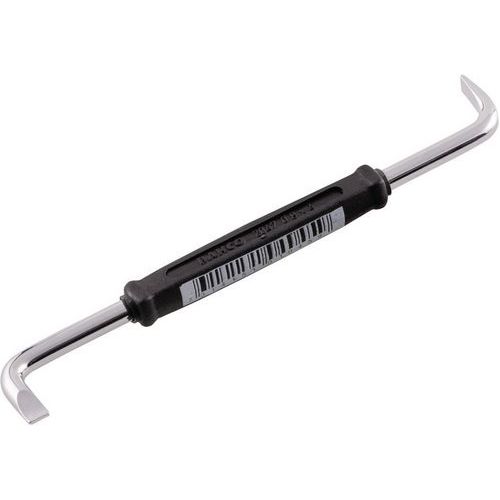 Bahco - Tournevis double coudé vis fente 12x200mm - Lame nickel - Outillage à main professionnel