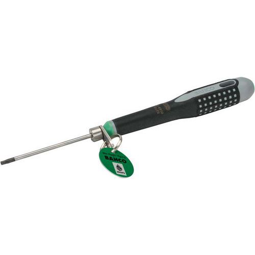 Bahco - Tournevis ERGO Torx T10x75mm Mandrin Sécurité - Acier Haute Performance - Outil Manuel Précis