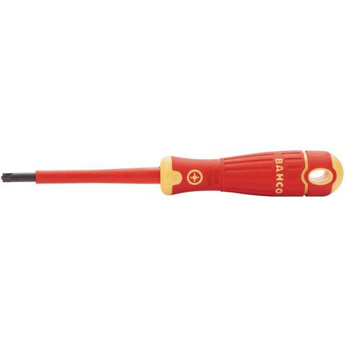 Bahco - Tournevis isolé Fente/Pozidriv 6mm/PZ2x100mm - Isolation 1000V - Vissage Précis