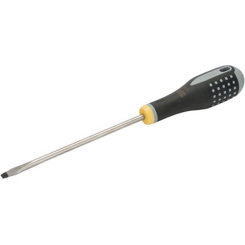 Bahco - Tournevis ERGO Fente 5.5x100mm - Lame Forgée Acier - Poignée Caoutchouc Ergonomique