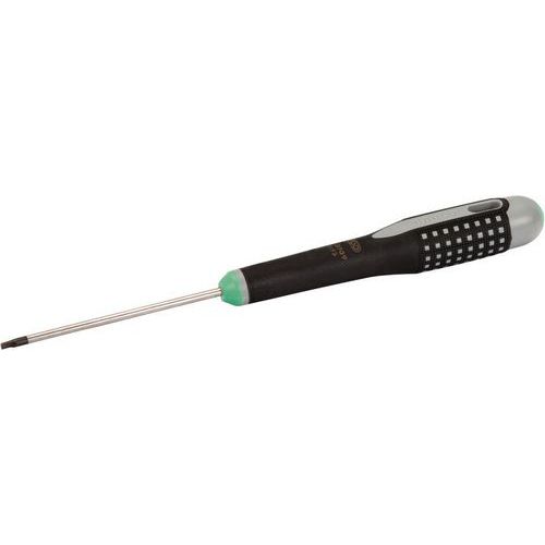 Bahco - Tournevis Torx Ergo T5x75mm - Poignée Caoutchouc - Lame Acier 75mm - Précision et Confort