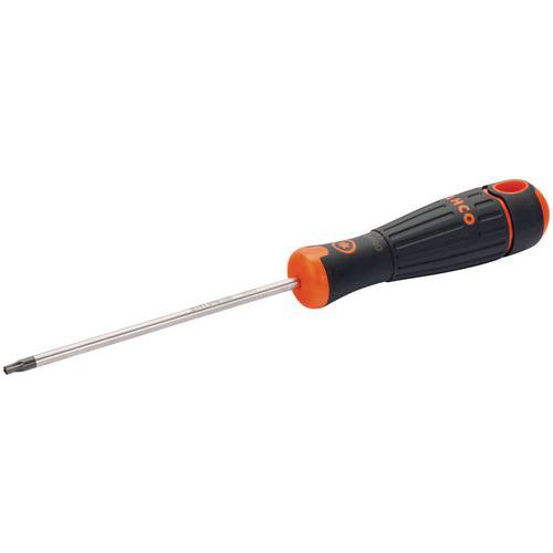 Bahco - Tournevis Torx Tamper-Resistant BahcoFit TR20x100mm - Lame Acier 100mm - Poignée Bimatière Ergonomique