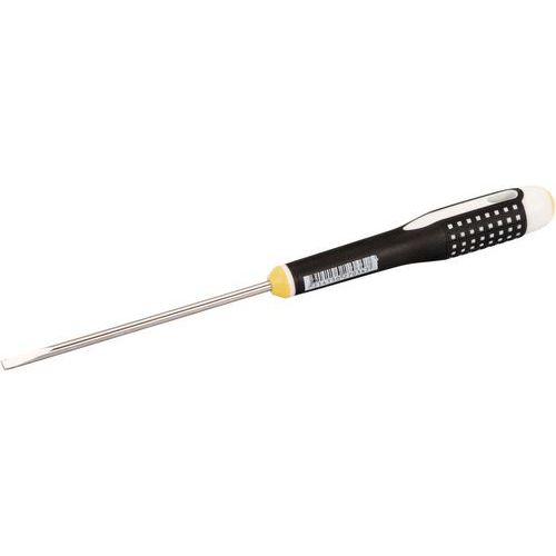 Bahco - Tournevis Fente ERGO Inox 3x60mm - Lame Acier - Manche Trimatière - Précision et Confort