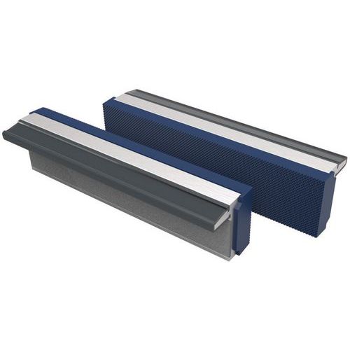 Bahco - Mâchoires de rechange pour bande magnétique 125mm - Aluminium et Polyuréthane - 0.18g